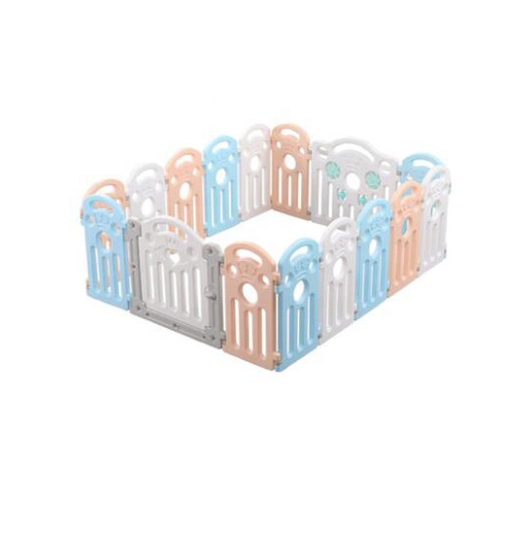 Multi-games Durable Kids Plastic Play Fence  Toy For Children  Baby Playpen