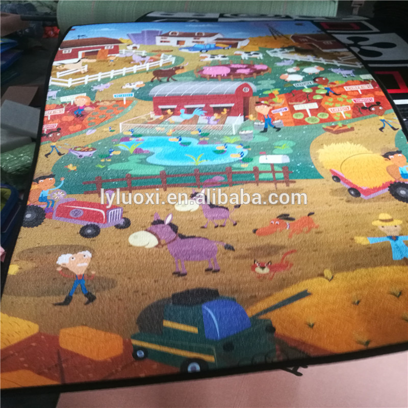 High definition Jigsaw Puzzle Mat -
 BABY CARE Large Baby Play Mat in Let's Go Camping – Luoxi