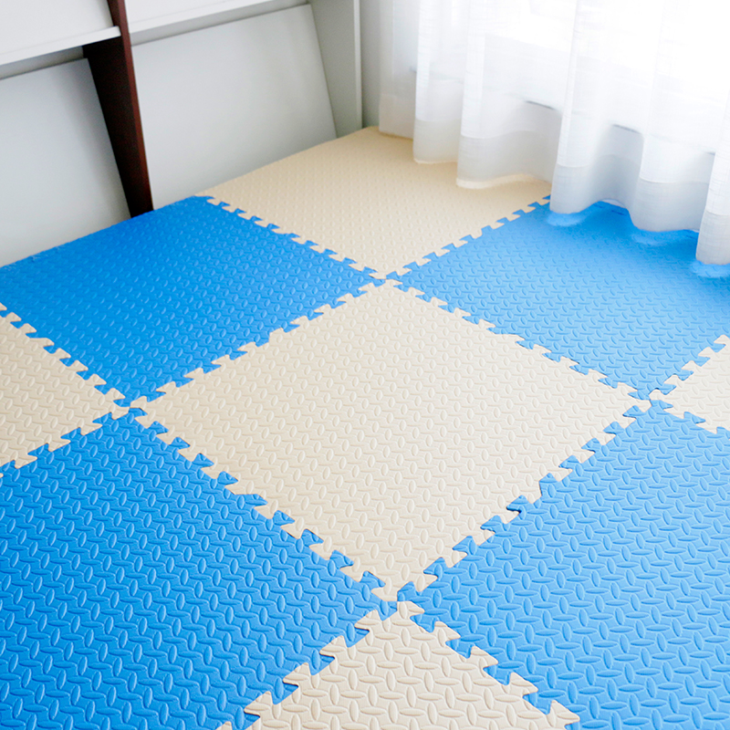 Puzzle Exercise Mat With Eva Foam, Aerobic Flooring Tiles