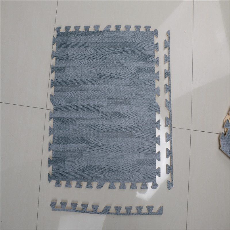 Big Discount Red Rubber Floor Mat -
 eva foam wood grain floor mat – Luoxi