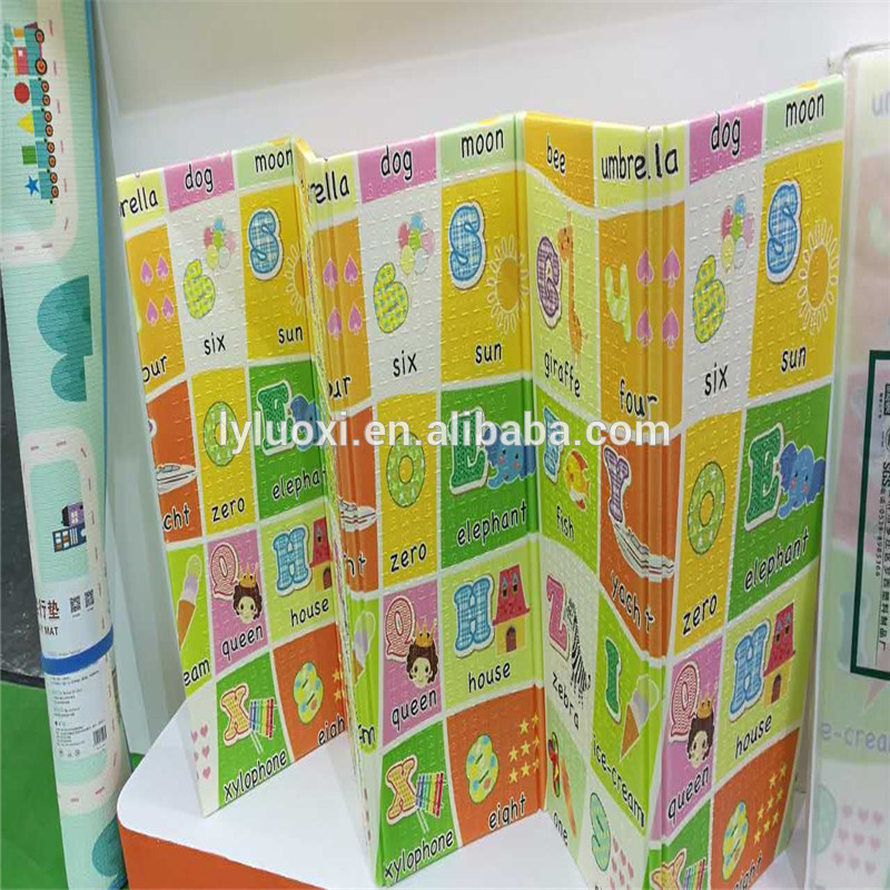 China Factory for Eva Interlocking Mat -
 Multifunctional Foldable XPE rubber baby play mat, baby non-toxic play mat – Luoxi