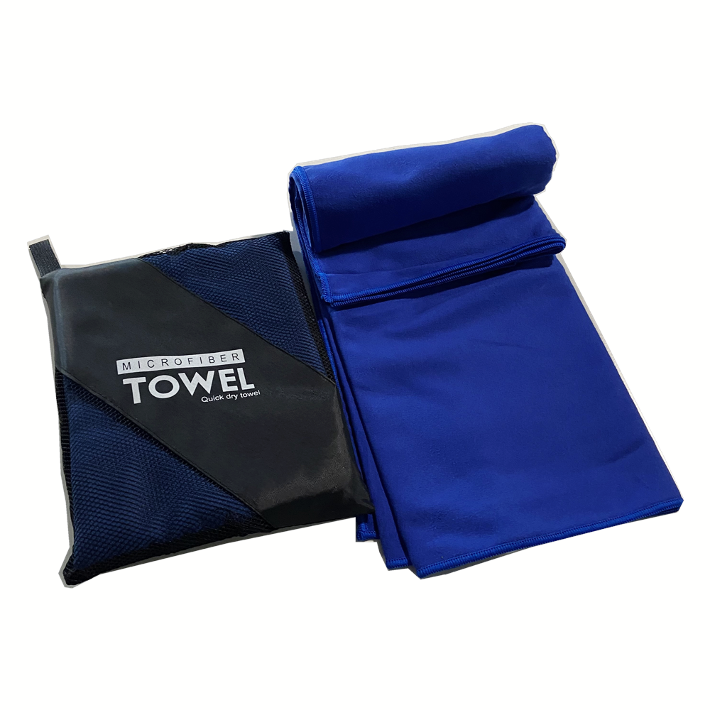 High Quality promotional black color custom gym Yoga towel 200g neck towel with logo