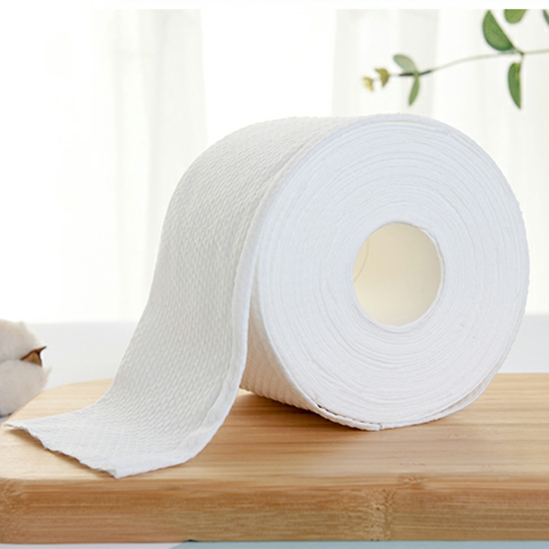 Wholesale OEM Custom Non Woven Biodegradable Disposable Natural Cotton Towel