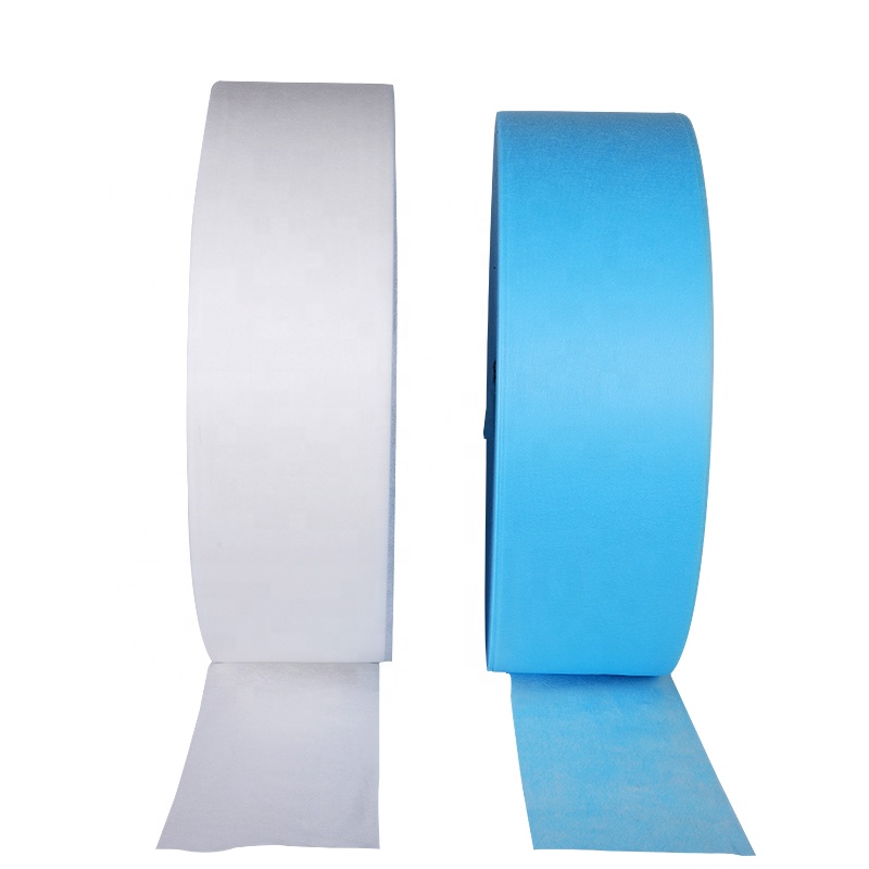 polypropylene  nonwoven fabric face mask material / medical non woven fabric SS SMS SMMS SSMMS rolls  manufacturer