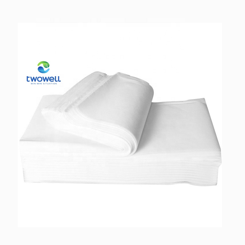 OEM nonwoven disposable towel for hairdressing and beauty salon towels