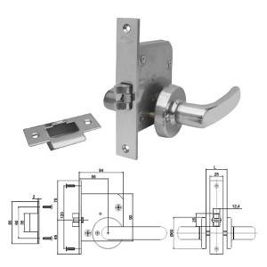 Mortise Latches with Lever Handle OHS 2110