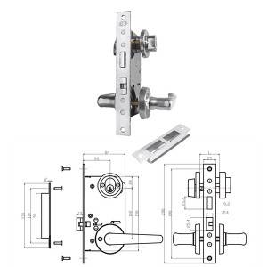 Cylinder Mortise Locks with Lever Handle OHS 2320