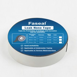 Tape voor preventie van lekkage en corrosie, en voor isolatie