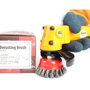 Pneumatic Derusting Brushes SP-9000