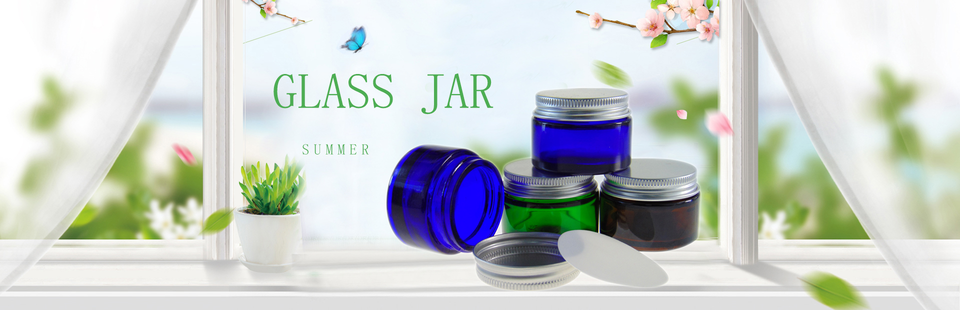 glass jar/bottle