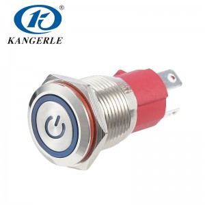 Led metal push button switch 16MM