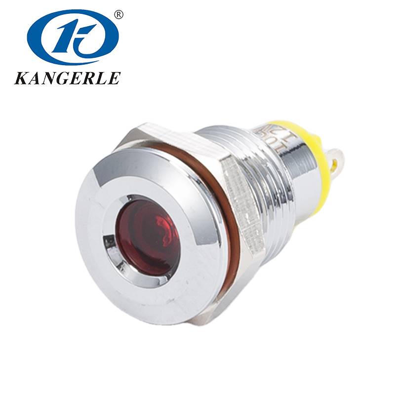 Waterproof led indicator ip65 8mm led indicator light KEL6A-D10CPR