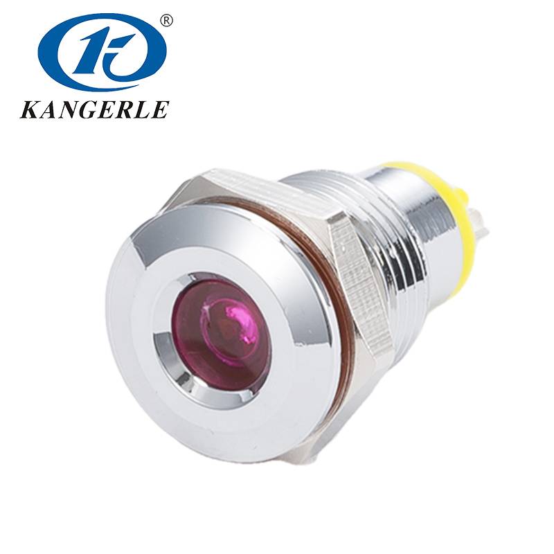 Small led indicator ip65 2 color led light indicator KEL6A-D10CPRR