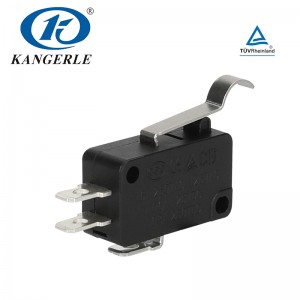 Small mini micro switch waterproof KW3-6A-4A