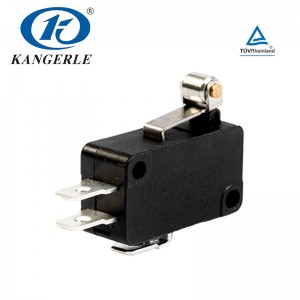 Micro switch with roller KW3-6A-5A