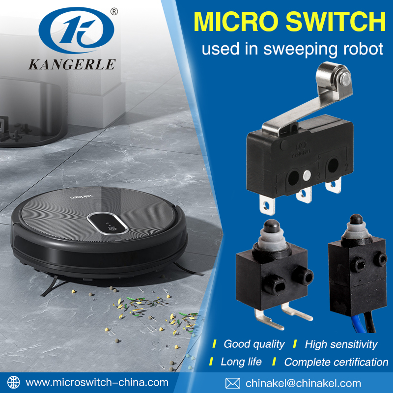 Micro Switch Application in Sweeping Robots