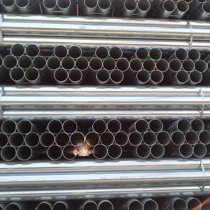 carbon steel pipe price list hot dip galvanized Q235