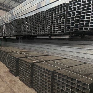 galvanized steel pipe rectangular pipe square pipes/black pipe
