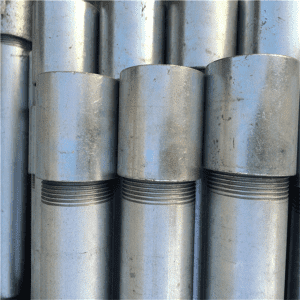 Galvanized Steel Pipe Steel Pipe NPT Thread For Water Pipe