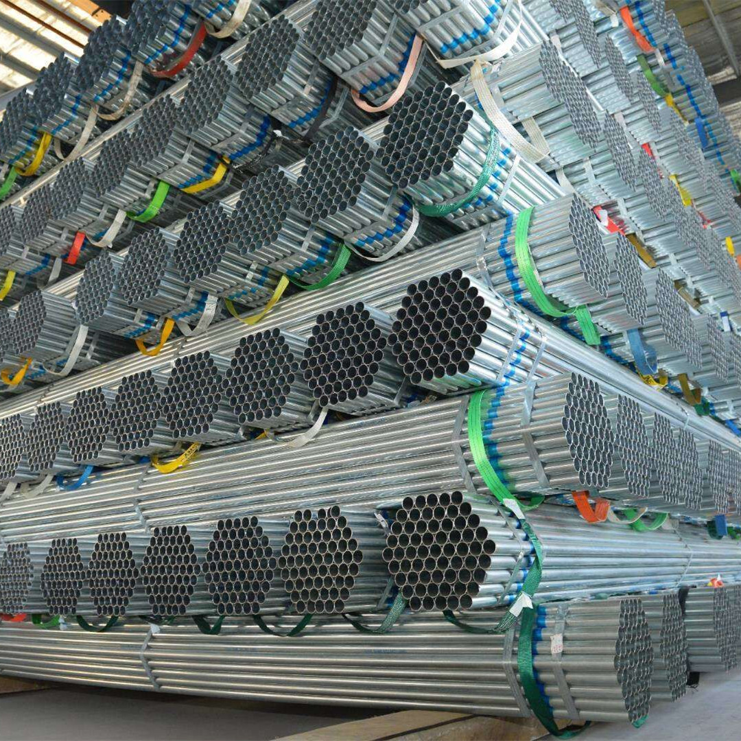 greenhouse steel pipe for zn-al-mg zinc aluminum magnesium carbon welded steel pipe