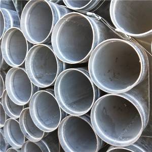 Hot Dip Galvanized Groove Carbon Steel Pipe S235jr