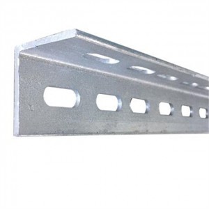 Barre d'acier d'angle galvanisée/prix d'acier d'angle pour le poinçonnage