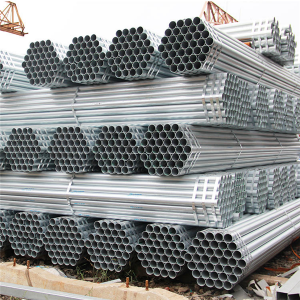 ERW karbon bagean kothong galvanis pipe baja kanggo griya ijo bangunan pipe baja