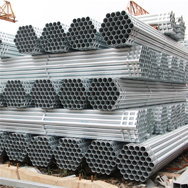 ERW carbon hollow section galvanized steel pipe for greenhouse building steel pipe