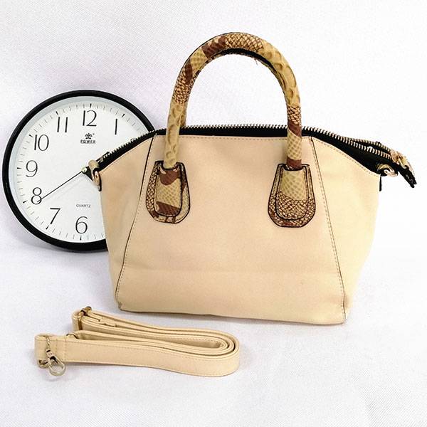 New women's bag frosted leather European and American fashion OL professional handbag shoulder Messenger bag (2)