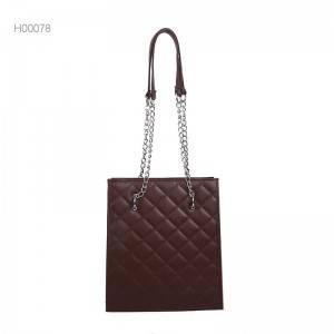 Custom Eco-friendly hand made felt tote shopping bag women handbag