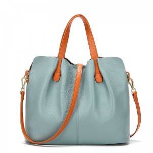 Fashion PU leather tote shoulder bags women handbags ladies