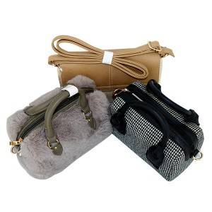 Korean fashion new trend fur plush ball small bag shoulder diagonal bag handbag wholesale