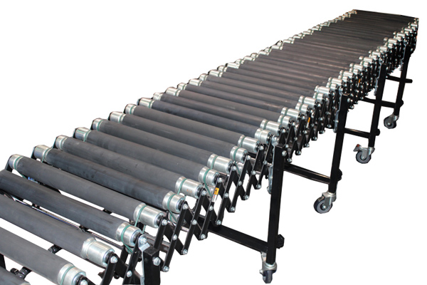 Extendable Powered Automatic Roller Conveyor