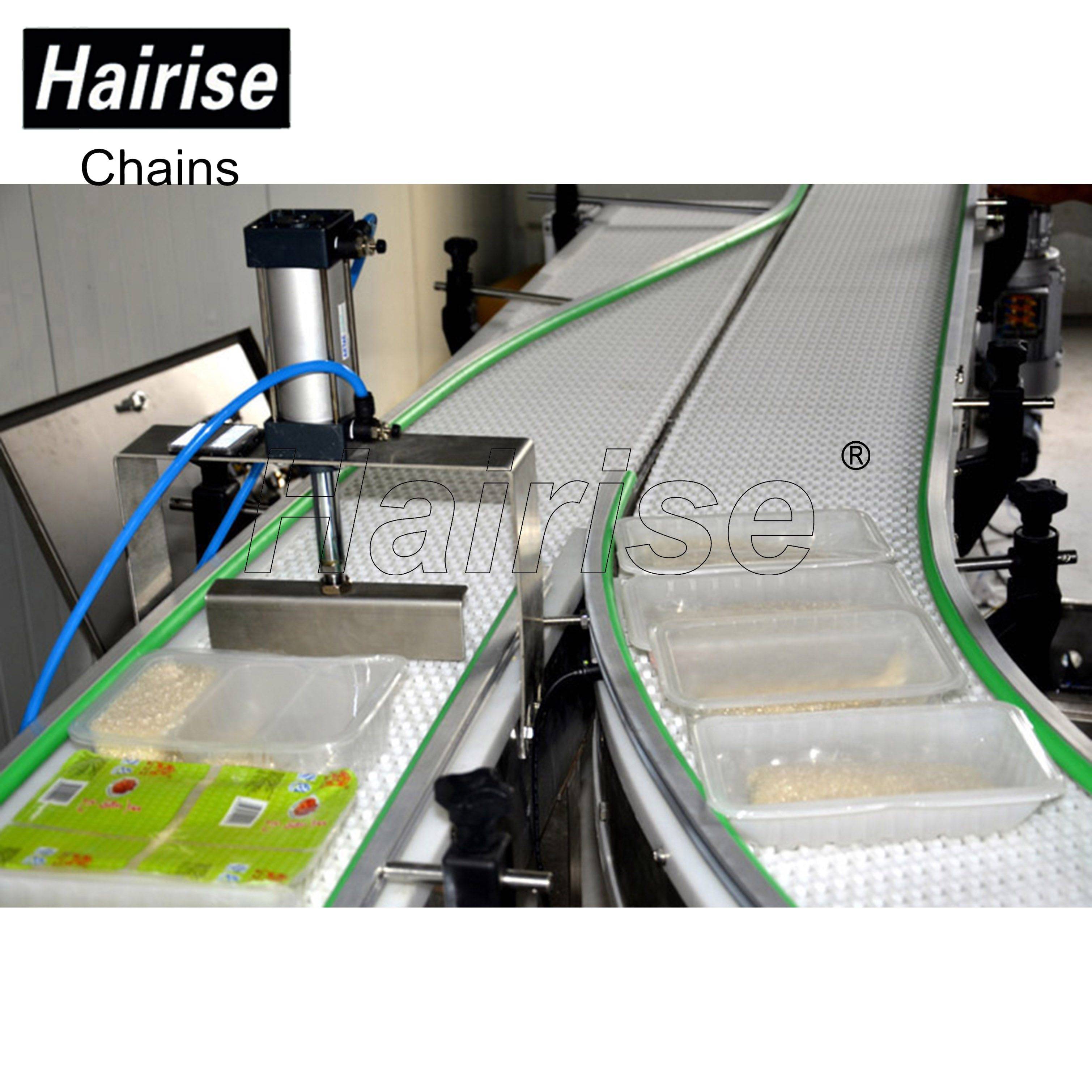 Hairise Detector Conveyors with Modular Belts or Slat Top Chains