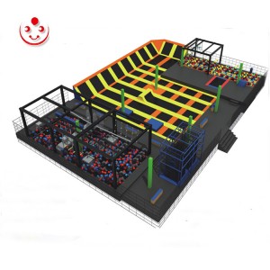 Customized indoor Trampoline park for Fitness