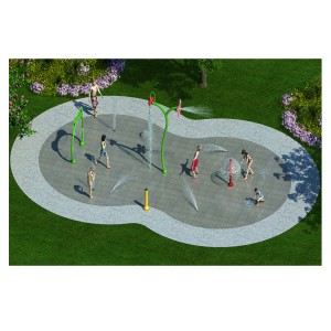 Commercial Used Pool Kids Water Play Equipment Water Splash Pad for Sale
