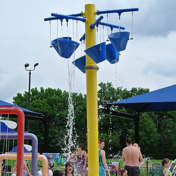 Factory directly sale
 Aqua Park Equipment Children Play Water Park Dump Bucket for Pool to Ukraine Manufacturers