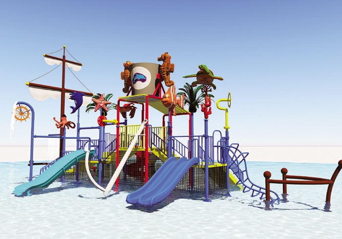 commercial outdoor playground swimming pool water slide for hot sales Featured Image