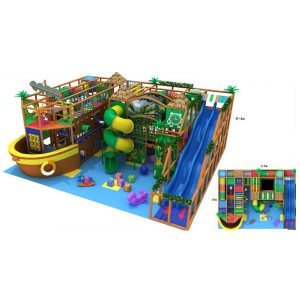 Comercial utilizado Crianças interior Playground Equipment macia jogo