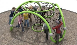 Outdoor park spider man theme kids outdoor playground climbing net equipment for sale