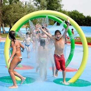 Vodni park Spray Loop za otroke Pool igri