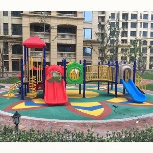 Awesome Plastic Children Outdoor Playground Slide