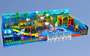 Best Selling cheap and colorful indoor playground equipment for playground