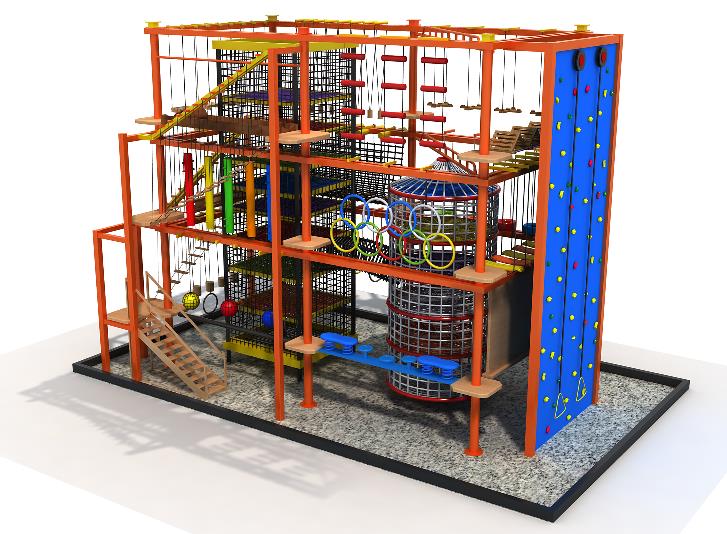 Attractive kids ropes course adventure soft playground structure china supplier amazing attractive Featured Image