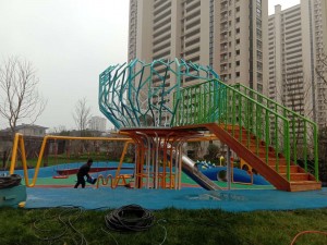 Factory Price Colorful customized Outdoor Interactive Playground equipment
