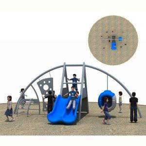 Outdoor Climbing Struktuer foar Kids Playground Park