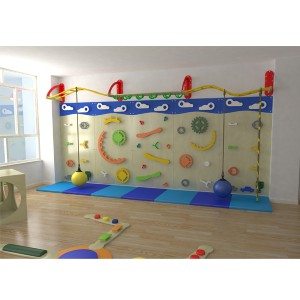 Parque Indoor Climbing estrutura da parede para crianças