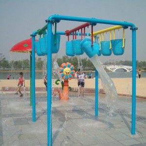 Water Buckets gend û ji bo Splash Pads Water Park