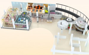 Hottest Indoor Playground, Children Happy Castle Play Party Center Equipment Play Zone,kids indoor exercise playground