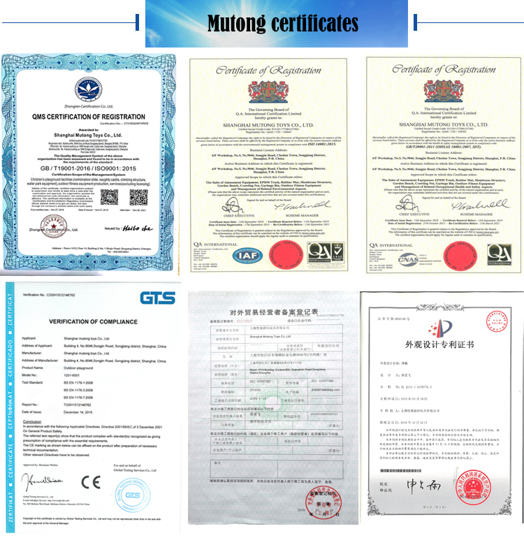 mutong certificates